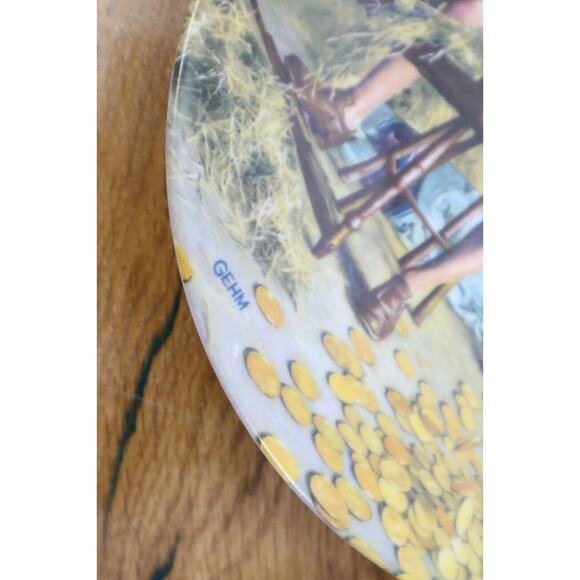 Vintage 1981 Grimm's Fairytales Rumpelstilzchen Collectors Plate GEHM - Picture 5 of 7